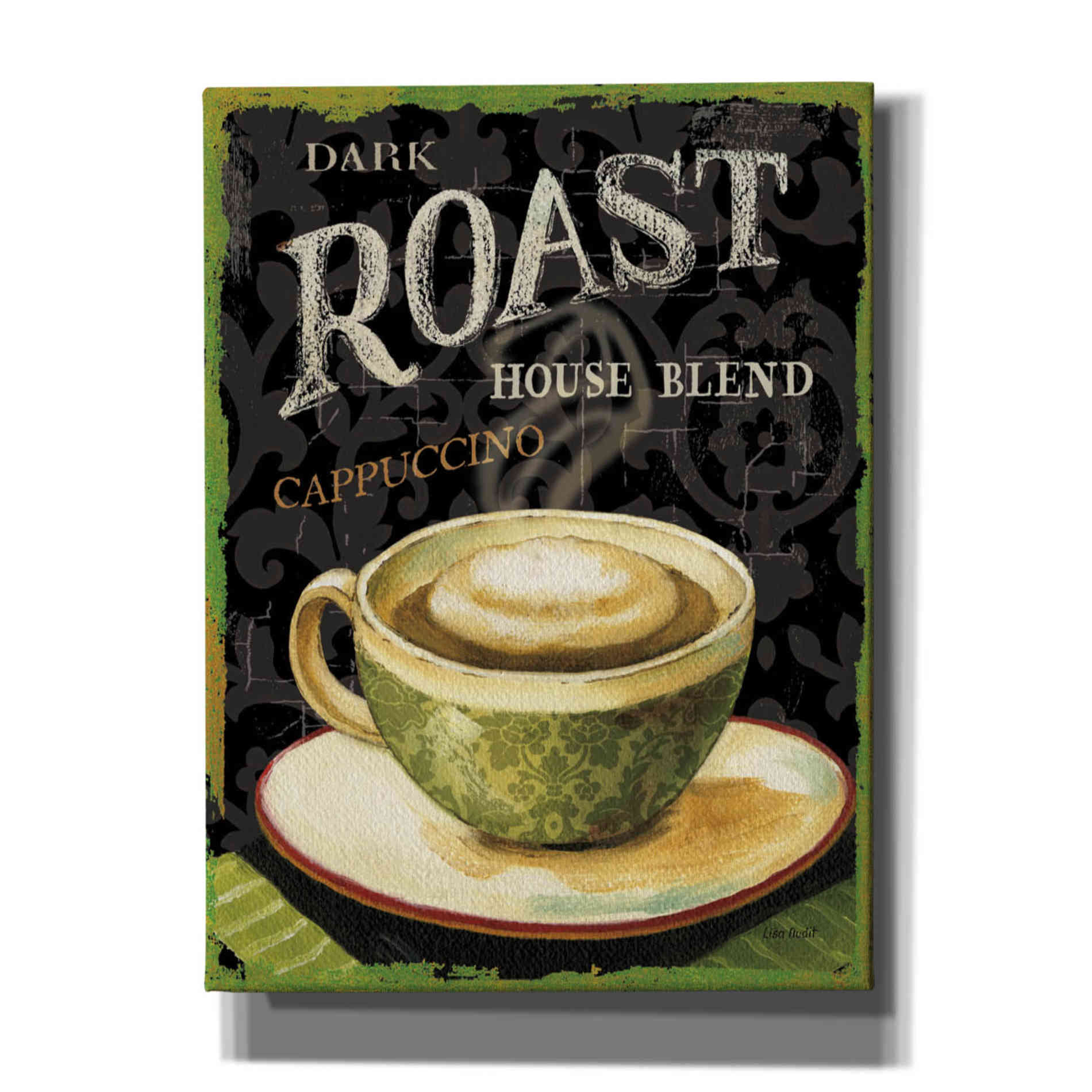 'Today's Coffee III' by Lisa Audit, Canvas Wall Art