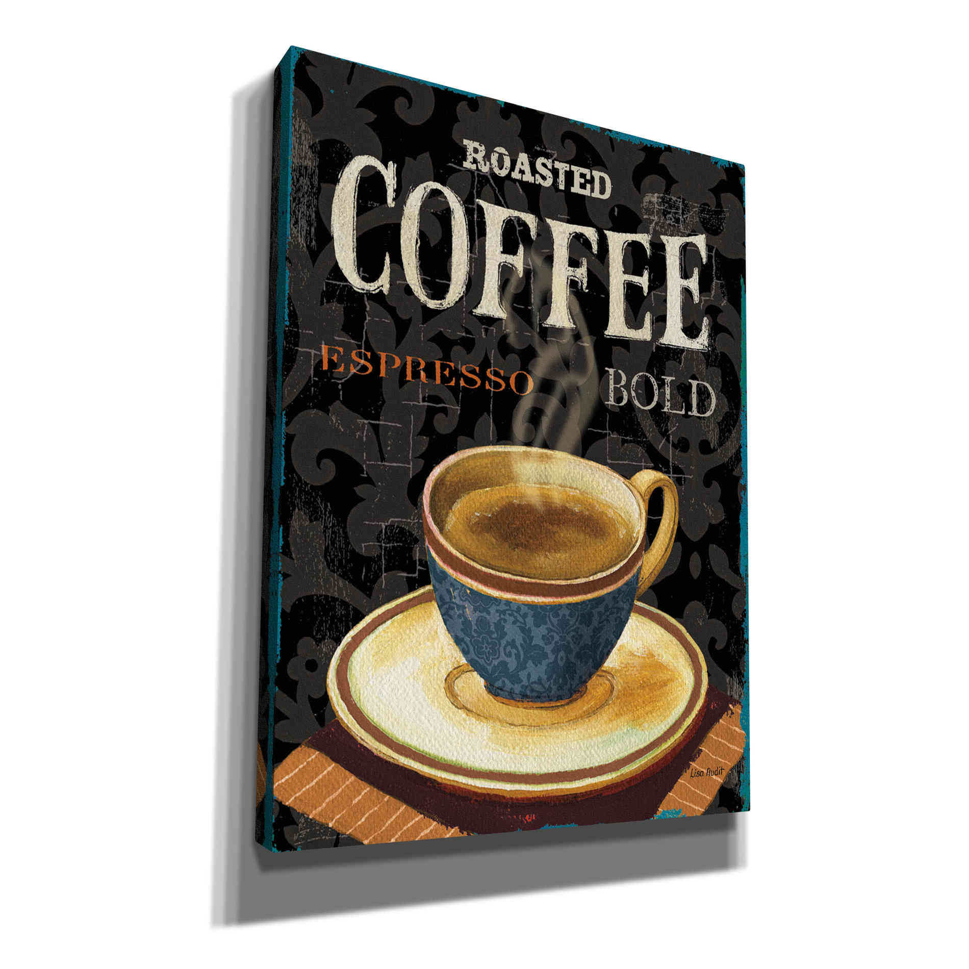 'Today's Coffee IV' by Lisa Audit, Canvas Wall Art