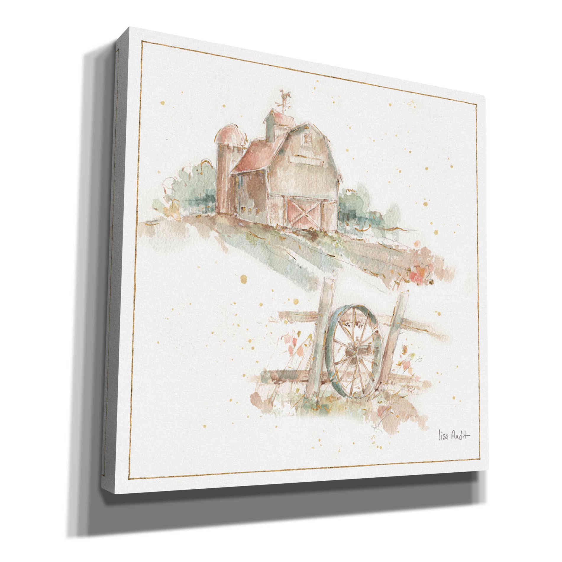 'Farm Friends XV' by Lisa Audit, Canvas Wall Art