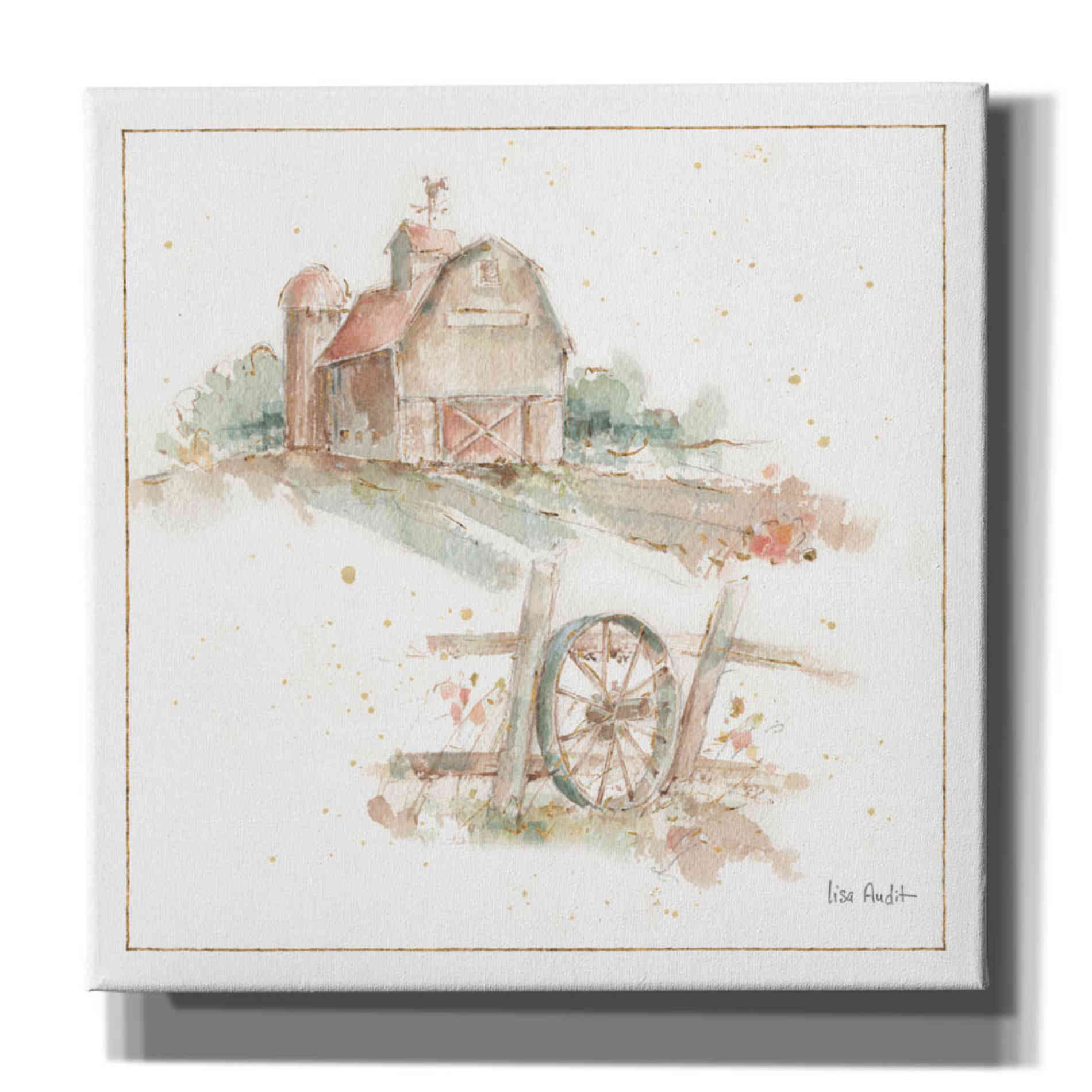 'Farm Friends XV' by Lisa Audit, Canvas Wall Art