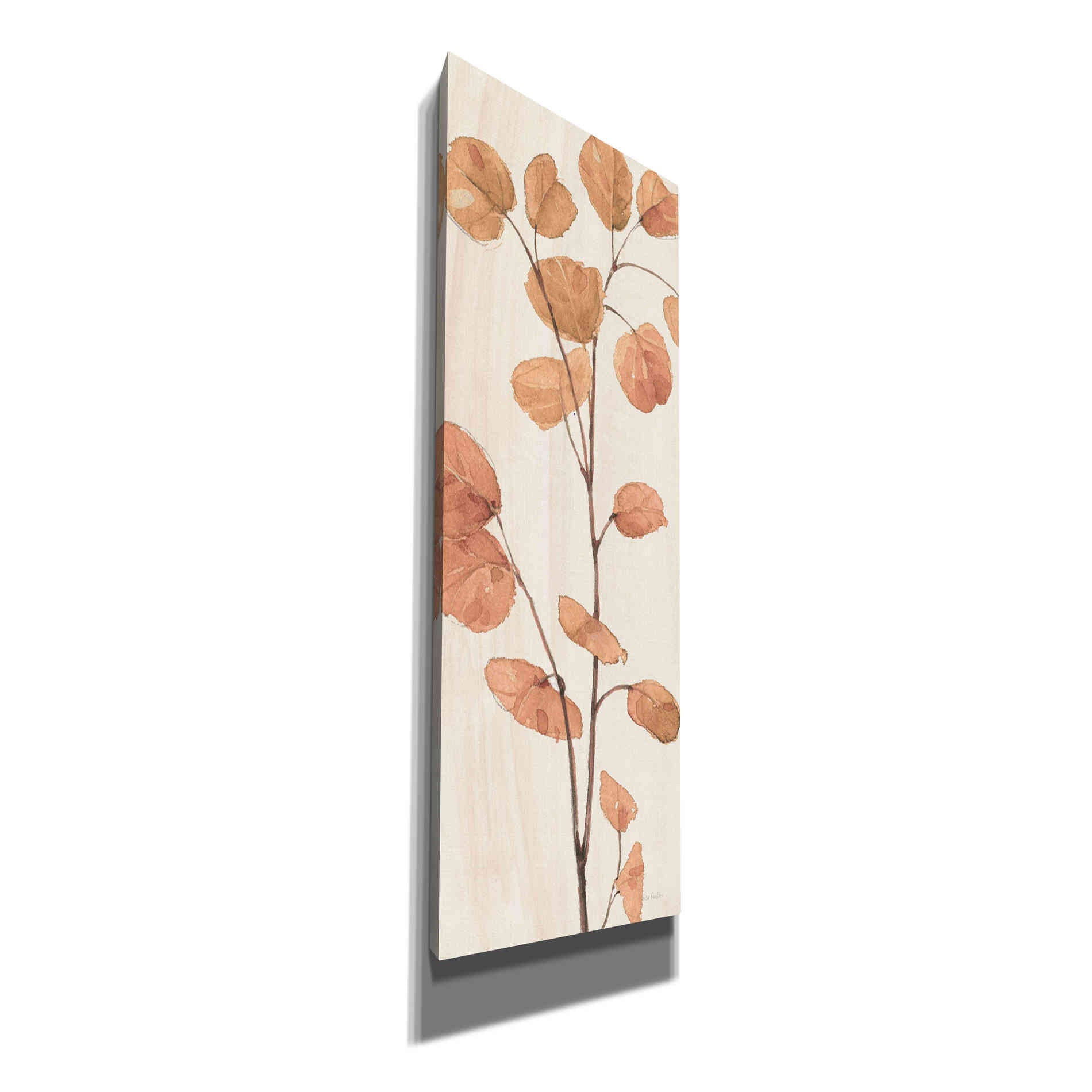 'Soft Terracotta Mixed Greens LIX' by Lisa Audit, Canvas Wall Art