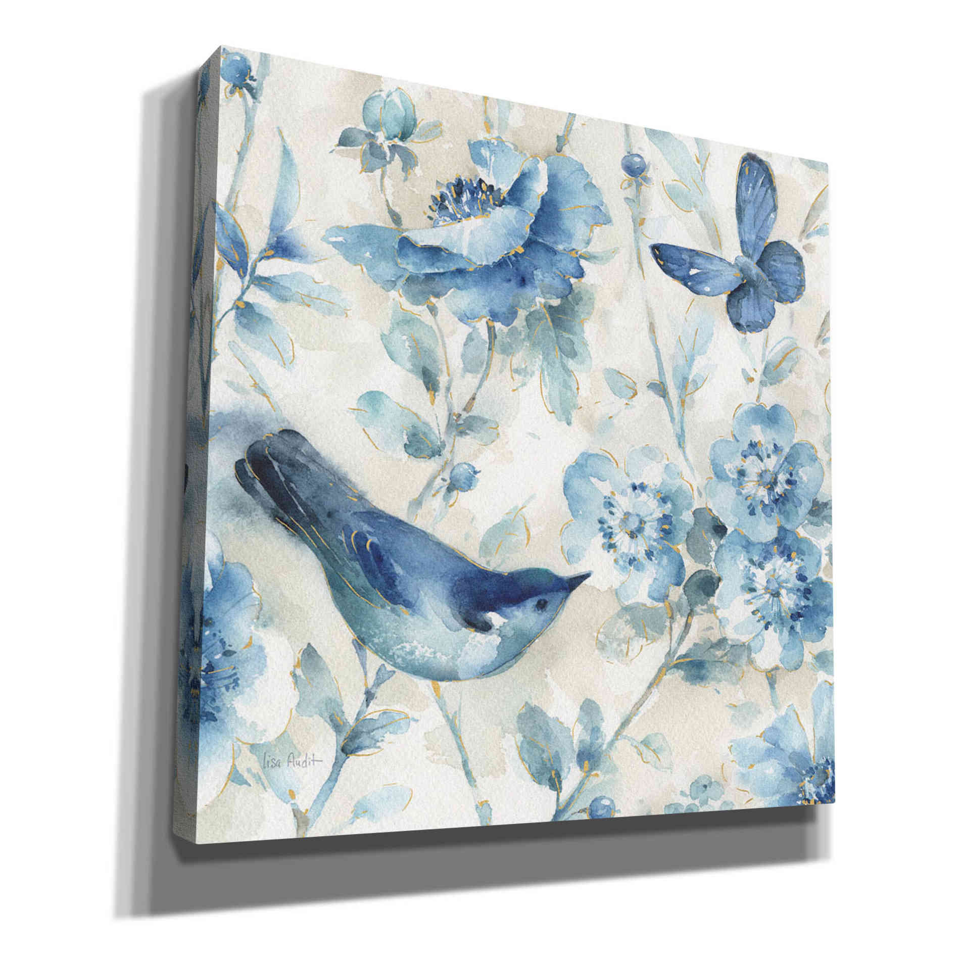 'Indigold XI ' by Lisa Audit, Canvas Wall Art