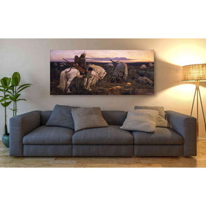 'The Knight At The Crossroads' by Viktor Vasnetsov, Canvas Wall Art,60 x 30