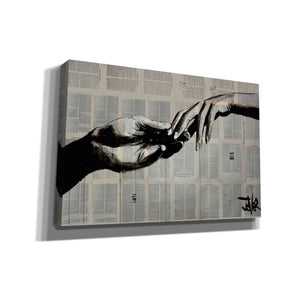 'Adam Eve' by Loui Jover, Canvas Wall Art