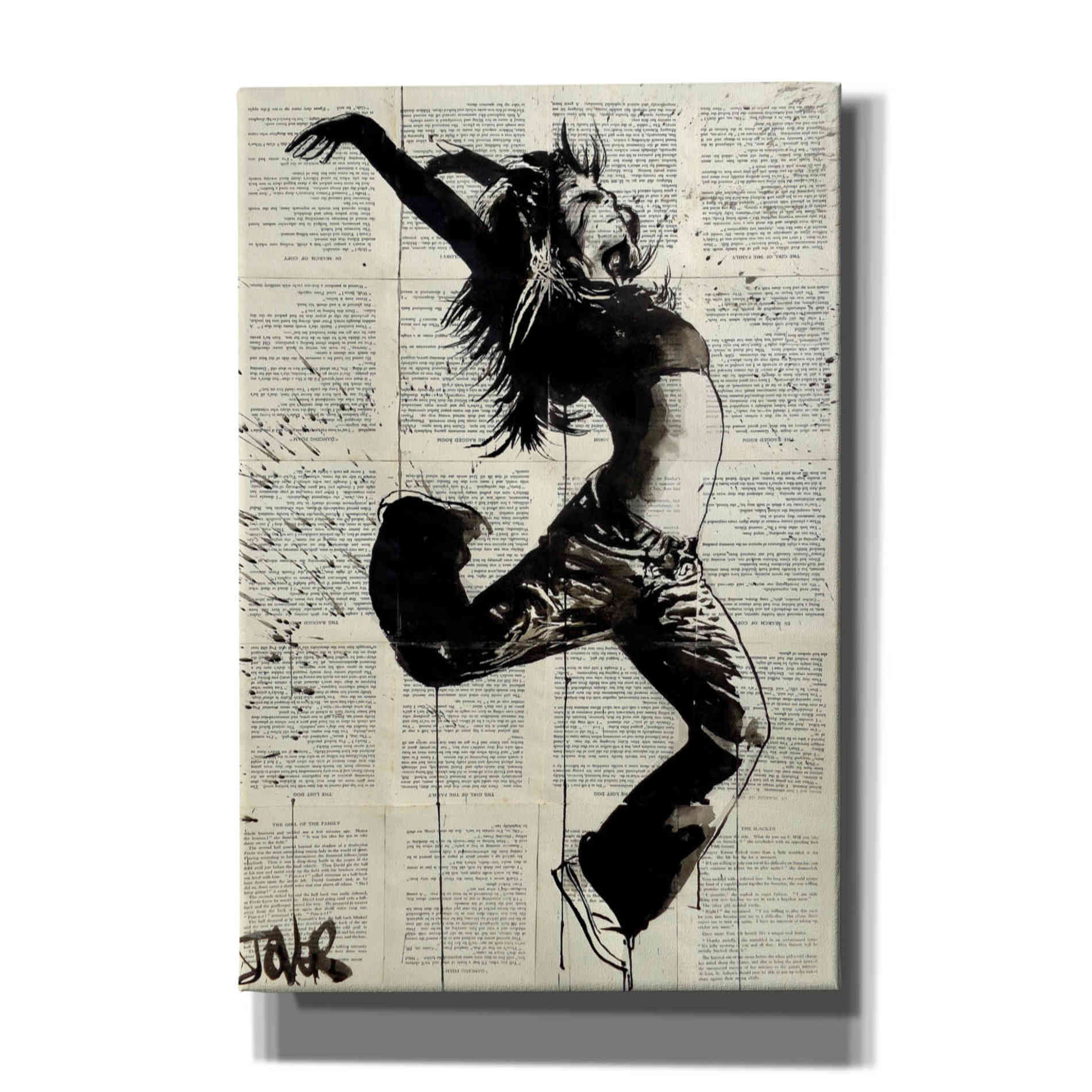 'Energy' by Loui Jover, Canvas Wall Art