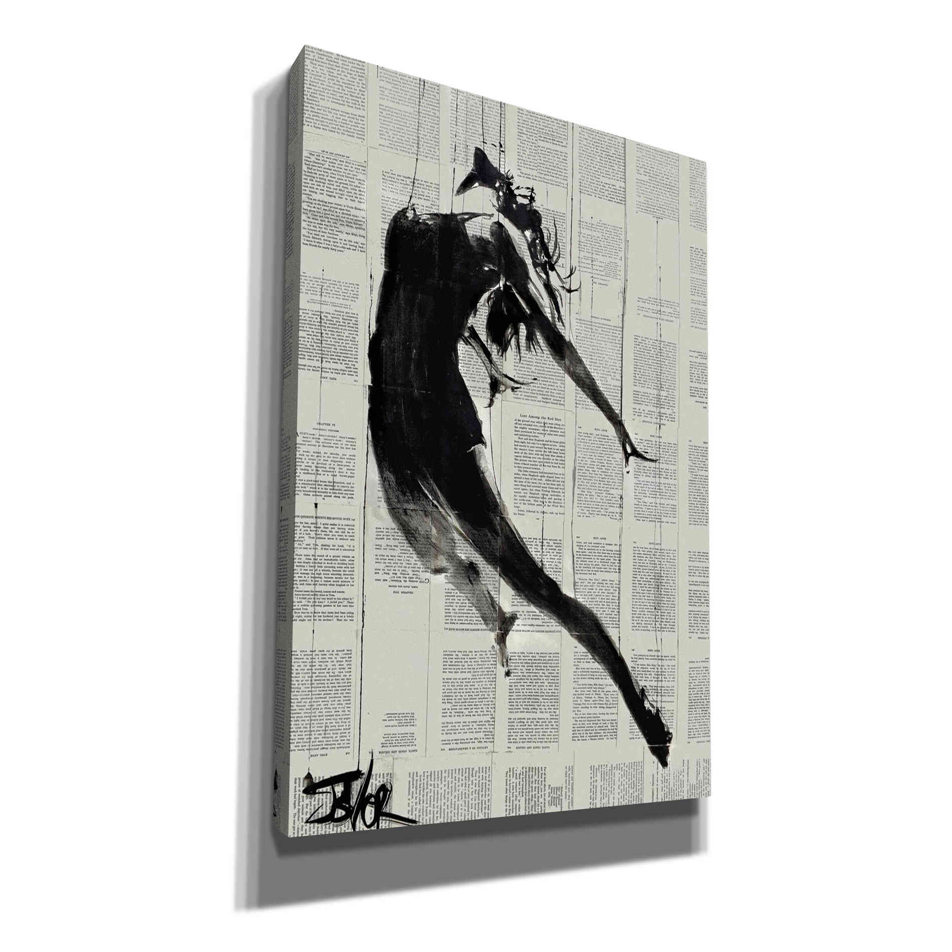 'If I Fall' by Loui Jover, Canvas Wall Art