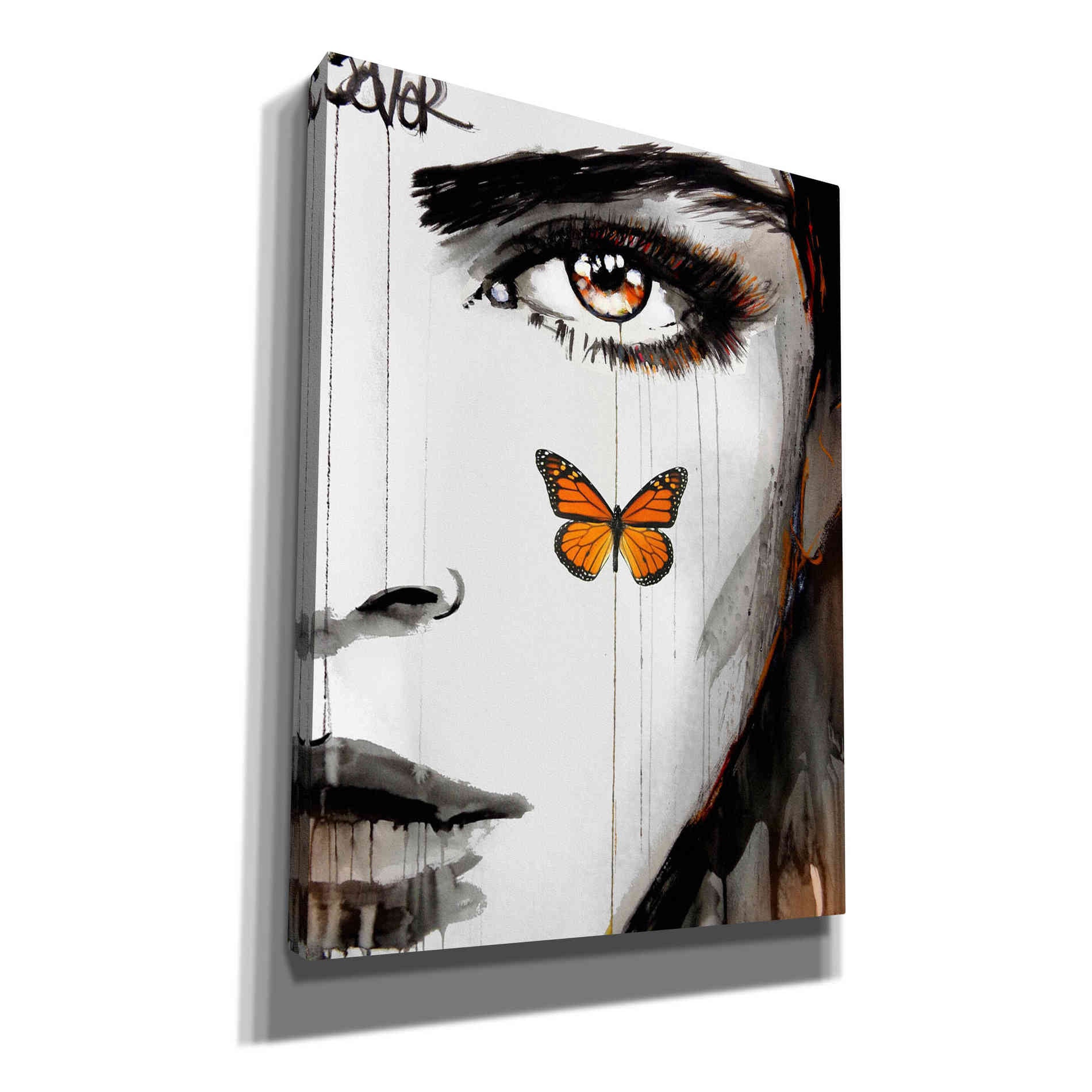 'Tangerine Dream' by Loui Jover, Canvas Wall Art