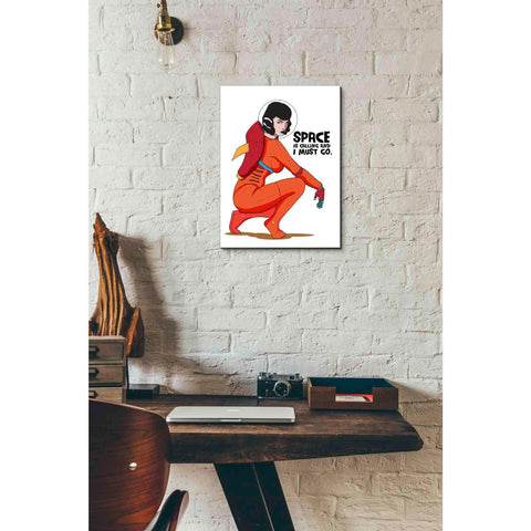 Image of 'Bettie Astronaut 2' Craig Snodgrass, Canvas Wall Art,12 x 16