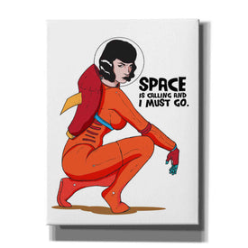 'Bettie Astronaut 2' Craig Snodgrass, Canvas Wall Art,Size B Portrait