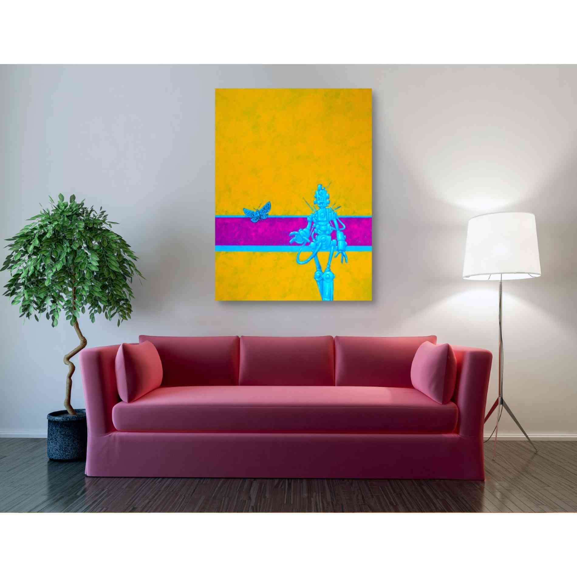 'Come Back' Craig Snodgrass, Canvas Wall Art,40 x 54