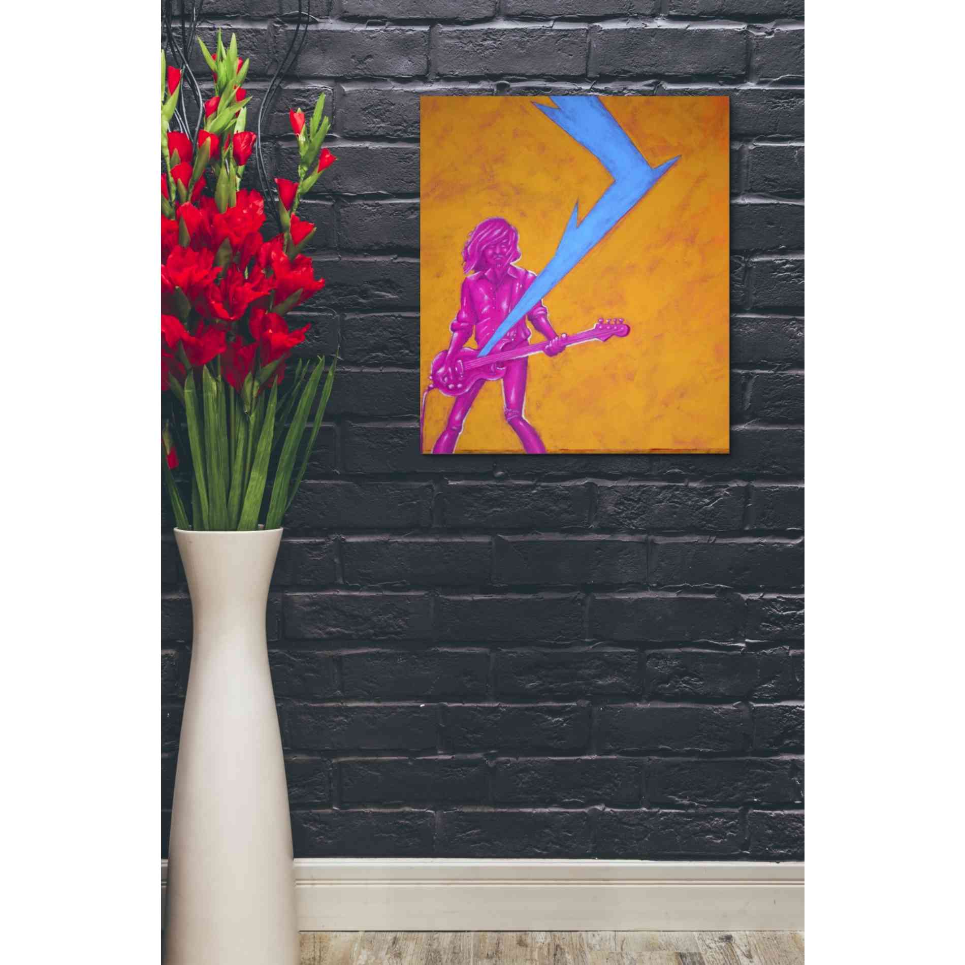 'Bass Man Alt' Craig Snodgrass, Canvas Wall Art,20 x 24