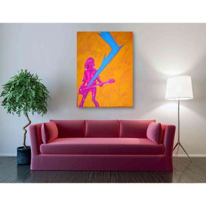 'Bass Man Alt' Craig Snodgrass, Canvas Wall Art,40 x 54