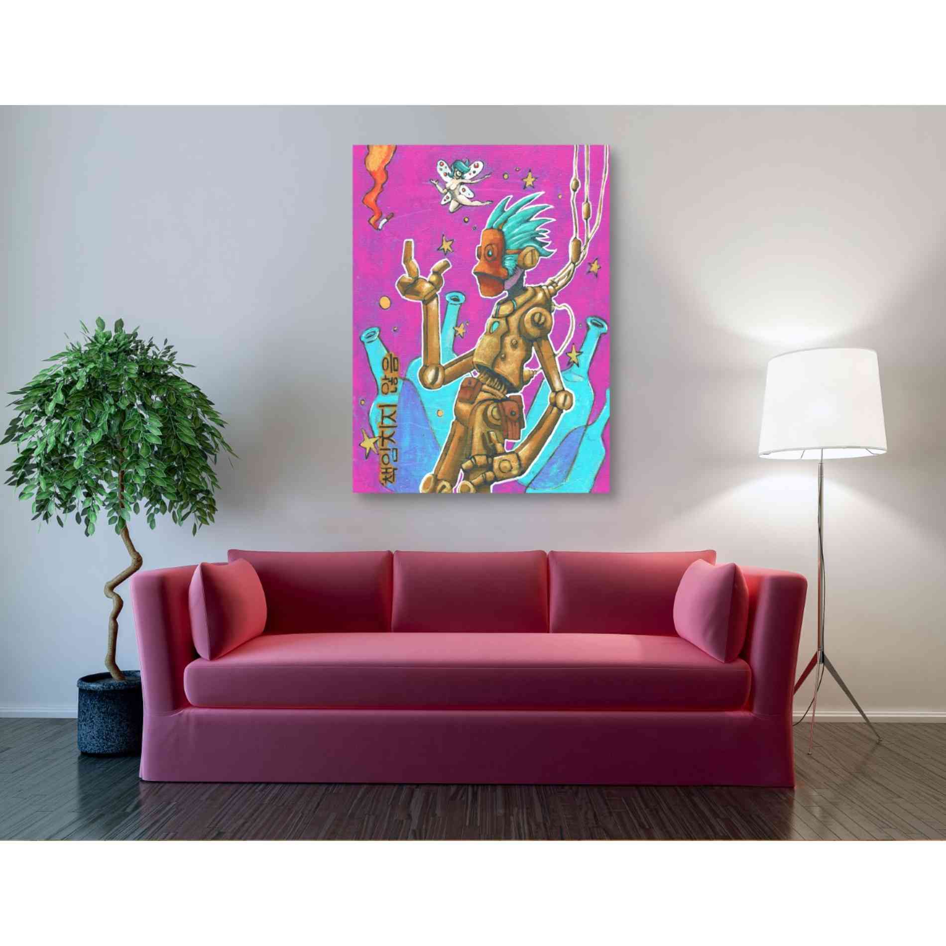 'Not Responsible' Craig Snodgrass, Canvas Wall Art,40 x 54