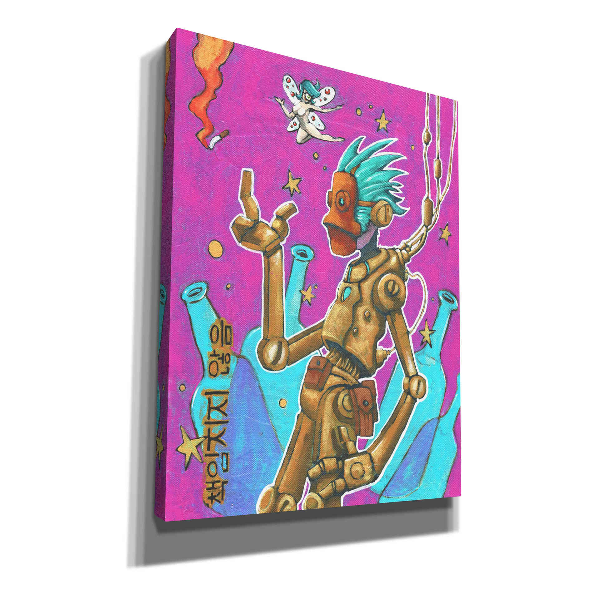 'Not Responsible' Craig Snodgrass, Canvas Wall Art,Size C Portrait