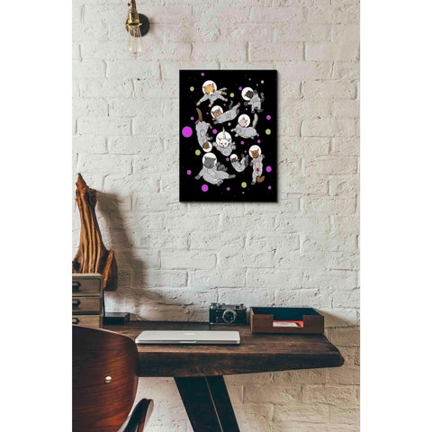 Image of 'Space Cats' Craig Snodgrass, Canvas Wall Art,12 x 16