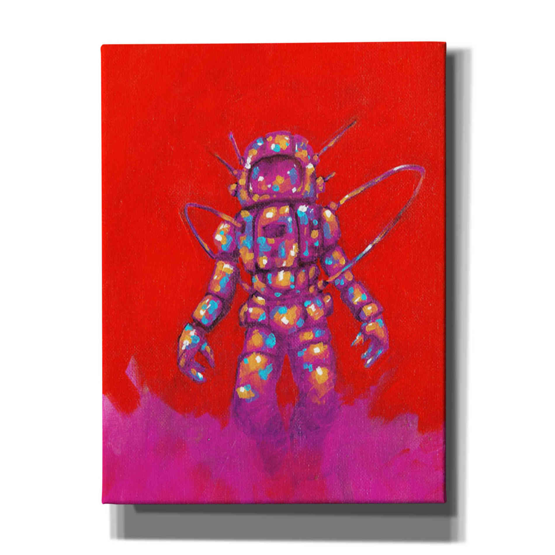 'Zapow Art I' Craig Snodgrass, Canvas Wall Art,Size C Portrait