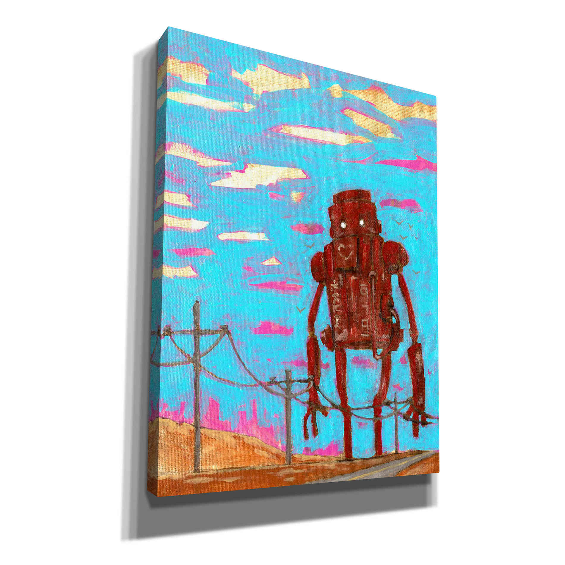 'Zapow Art II' Craig Snodgrass, Canvas Wall Art,Size C Portrait