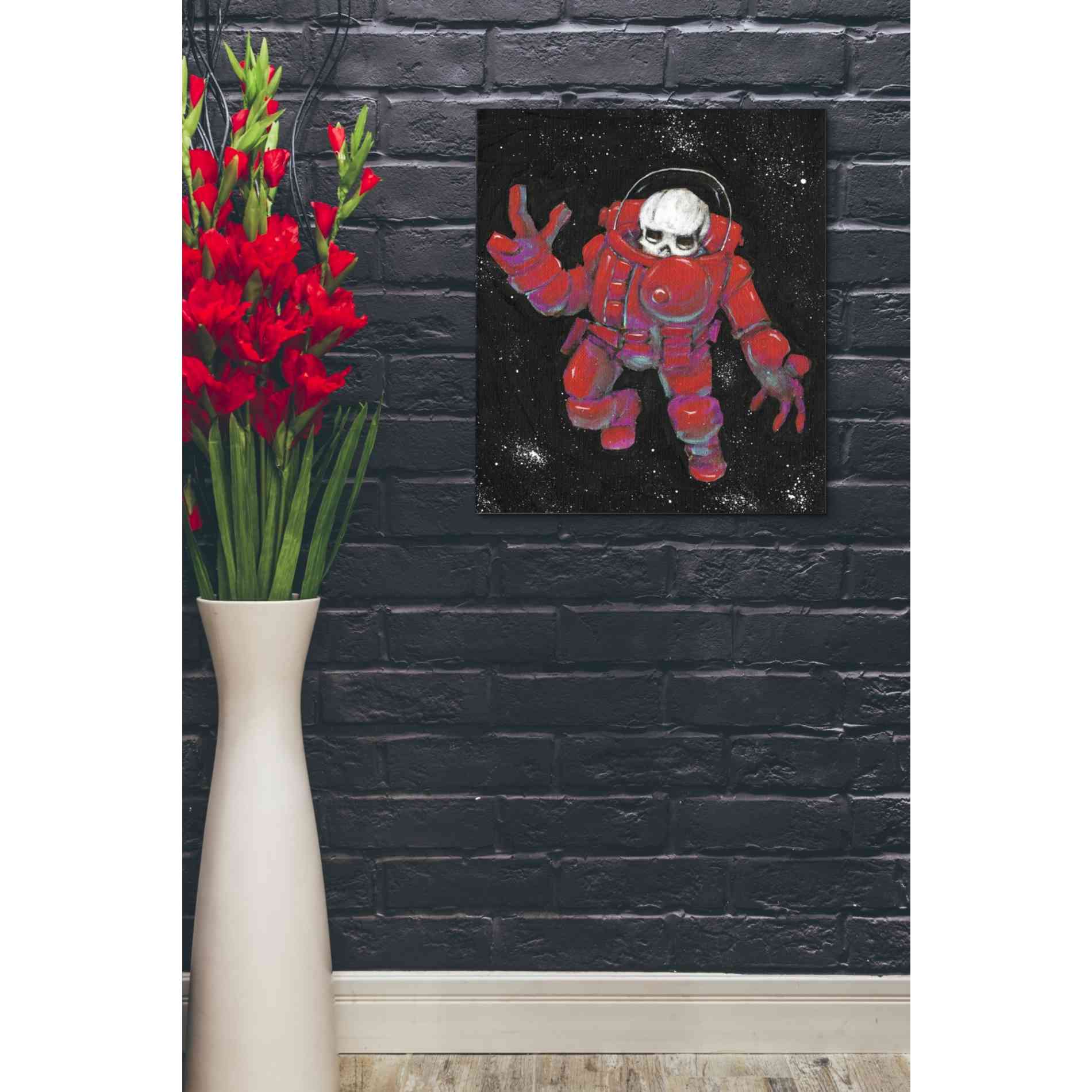 'Astro Skull' Craig Snodgrass, Canvas Wall Art,20 x 24