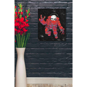 'Astro Skull' Craig Snodgrass, Canvas Wall Art,20 x 24