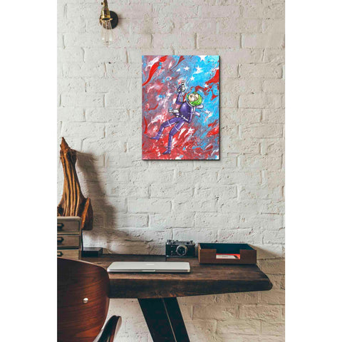 Image of 'Space Girl 1' Craig Snodgrass, Canvas Wall Art,12 x 16
