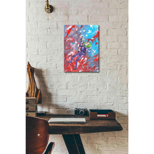 'Space Girl 1' Craig Snodgrass, Canvas Wall Art,12 x 16
