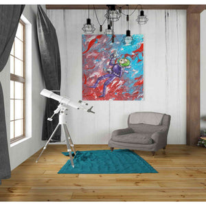 'Space Girl 1' Craig Snodgrass, Canvas Wall Art,26 x 30