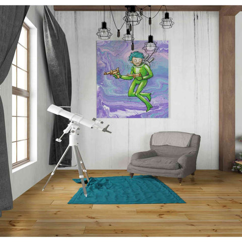 Image of 'Space Girl 2' Craig Snodgrass, Canvas Wall Art,26 x 30