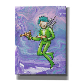 'Space Girl 2' Craig Snodgrass, Canvas Wall Art,Size C Portrait