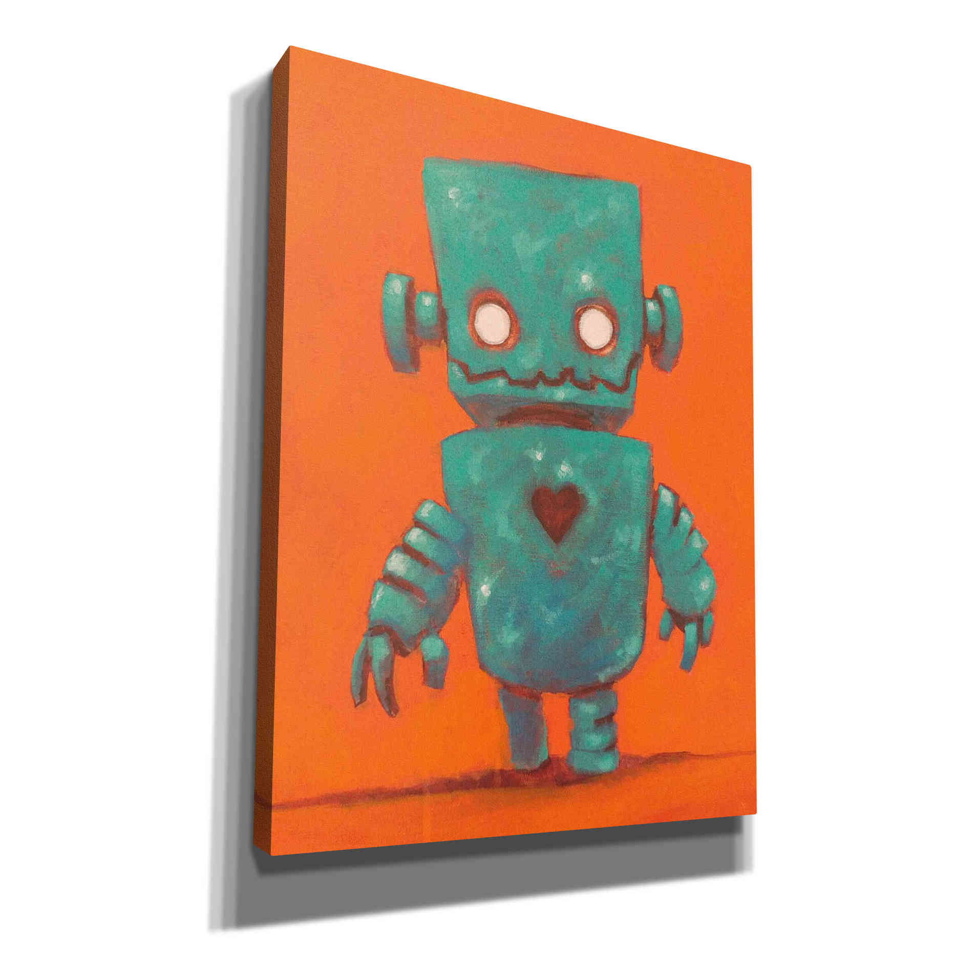 'Frank-o-bot' Craig Snodgrass, Canvas Wall Art,Size C Portrait