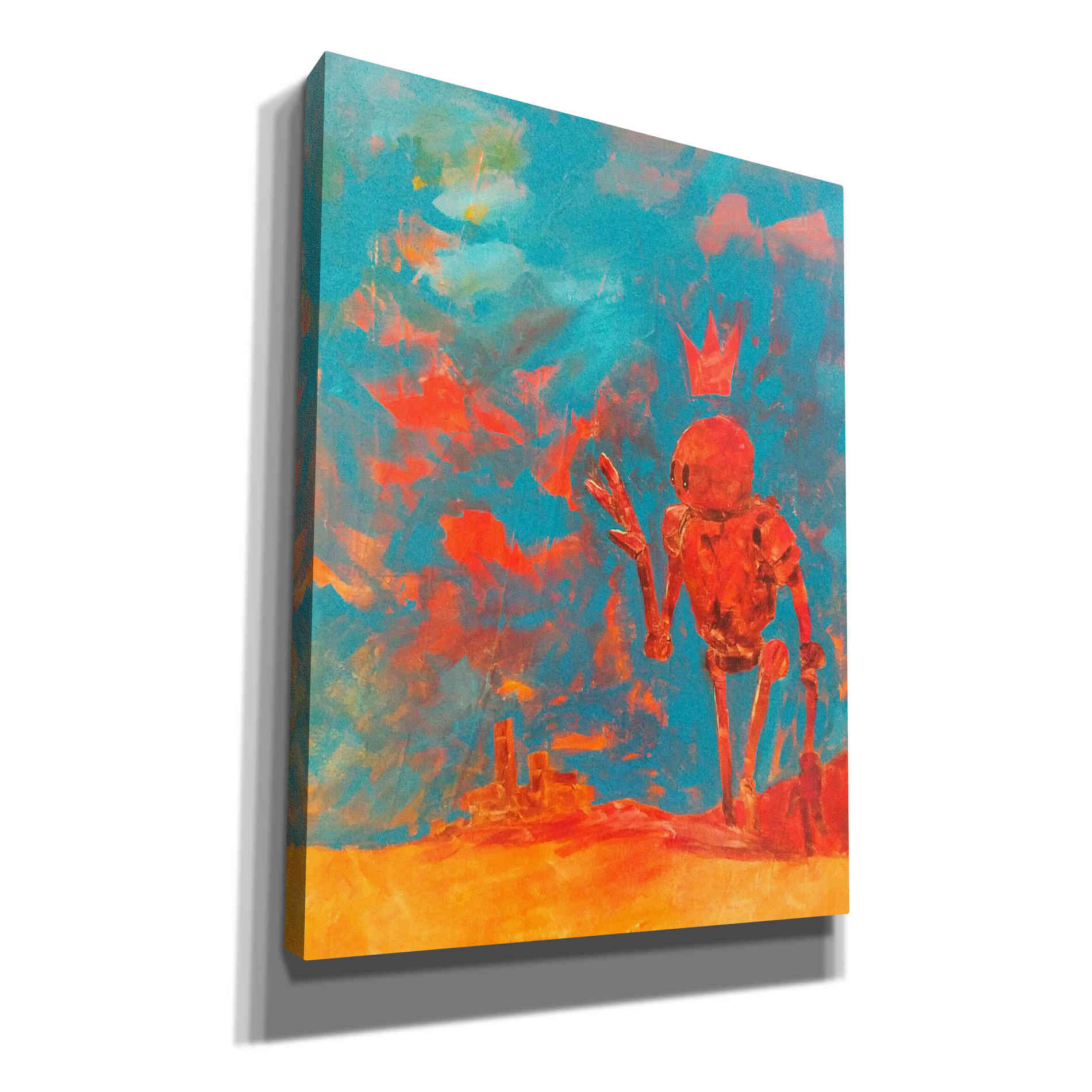 'See ya Later' Craig Snodgrass, Canvas Wall Art,Size C Portrait