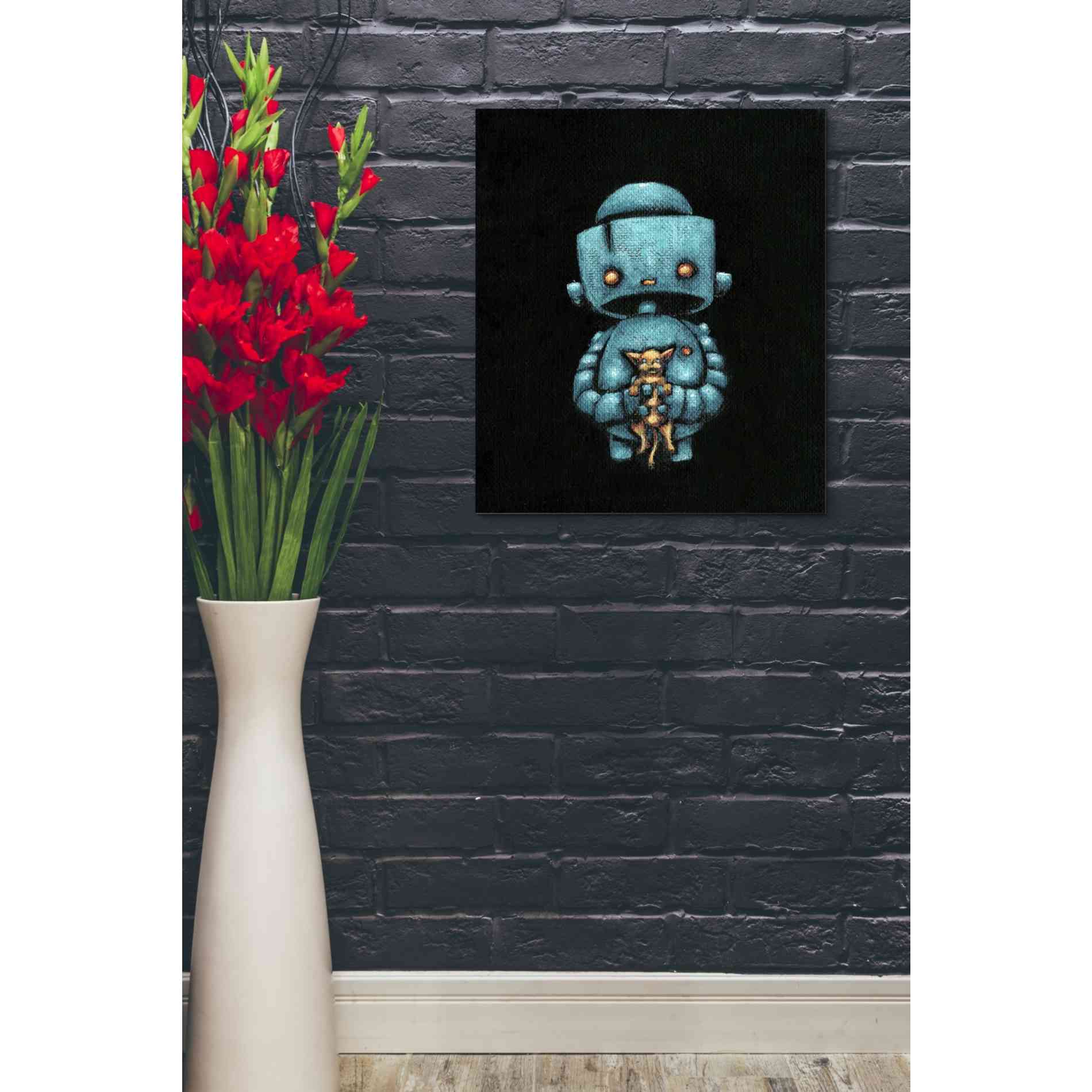 'We Bot Painting 17' Craig Snodgrass, Canvas Wall Art,20 x 24