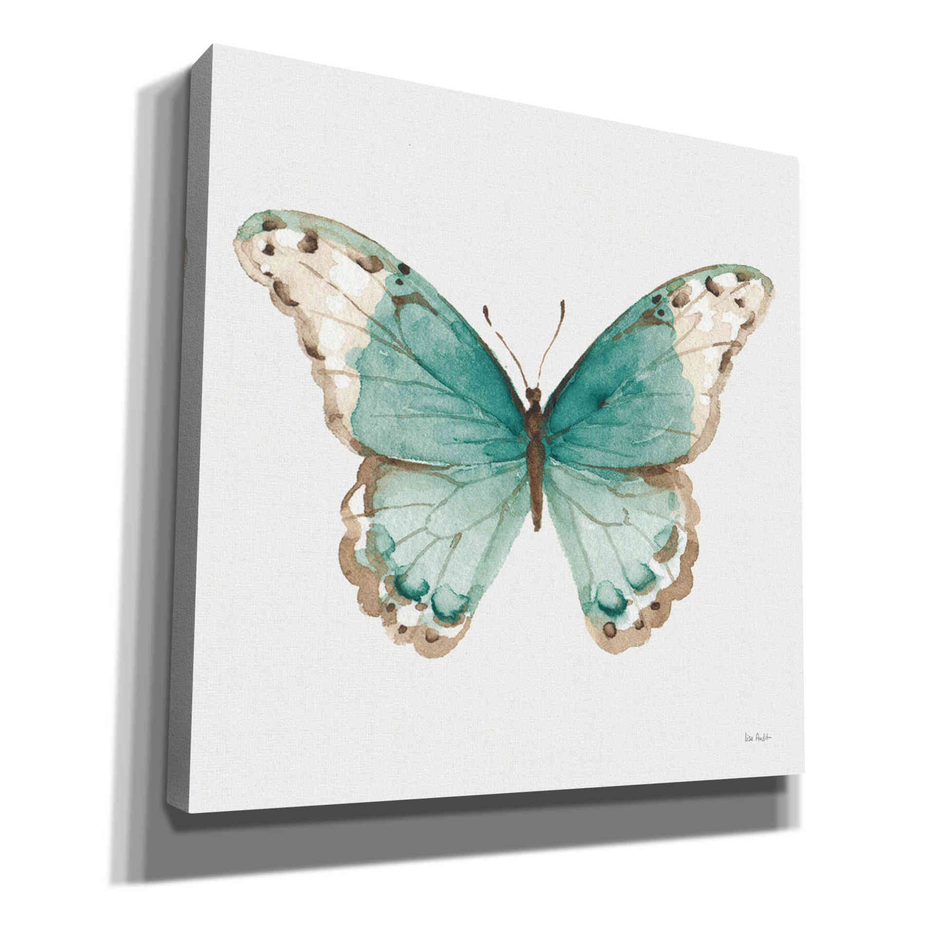 'Colorful Breeze XII with Teal' by Lisa Audit, Canvas Wall Art