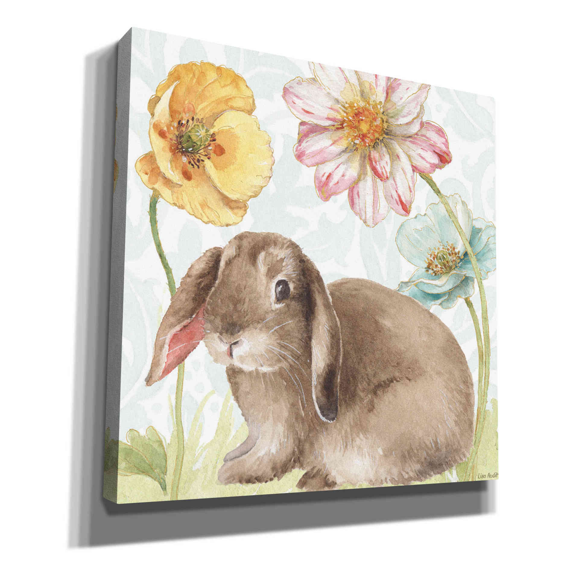 'Spring Softies Bunnies III' by Lisa Audit, Canvas Wall Art