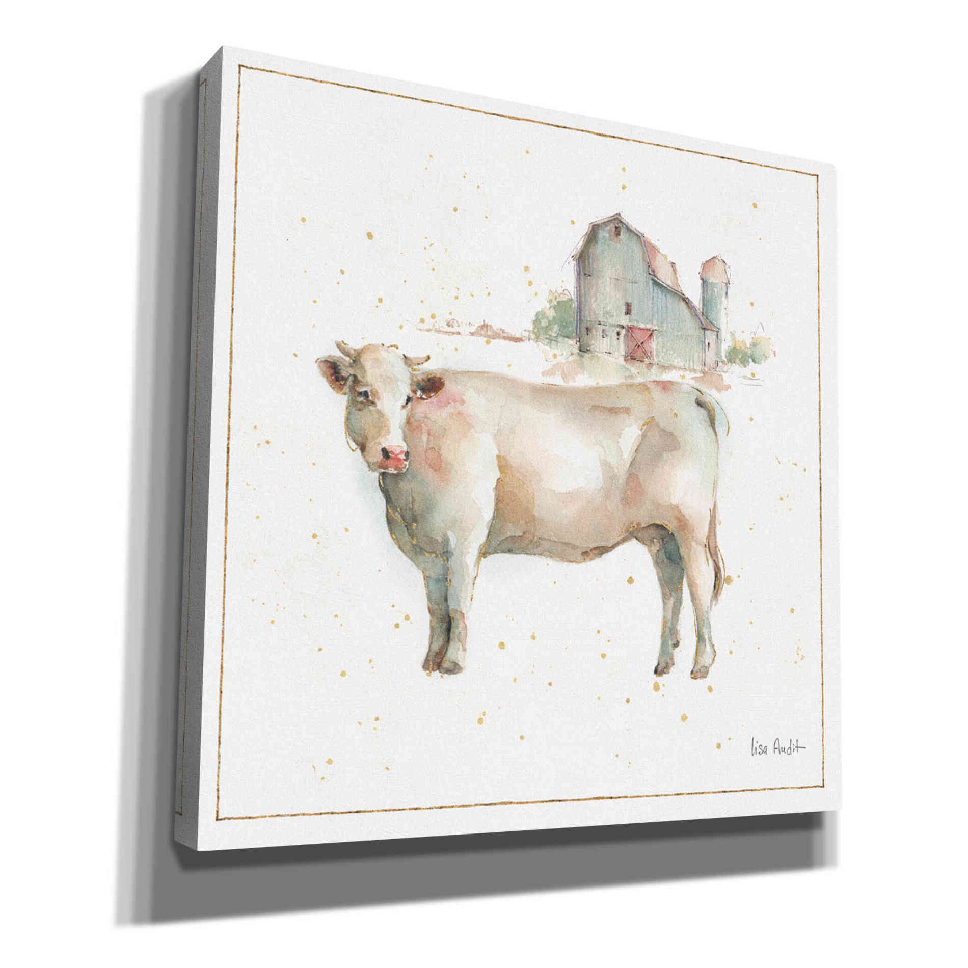 'Farm Friends VIII' by Lisa Audit, Canvas Wall Art