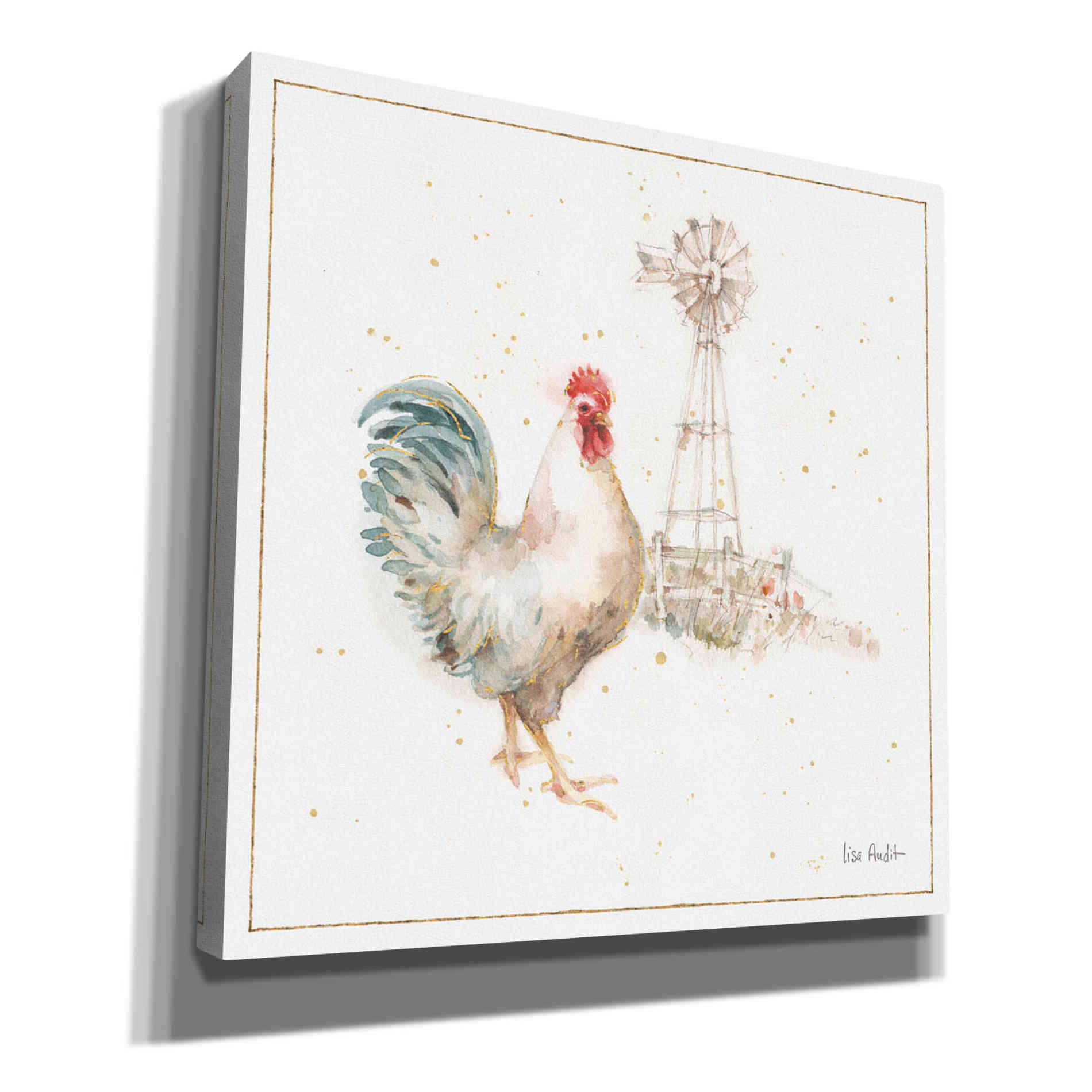 'Farm Friends XI' by Lisa Audit, Canvas Wall Art