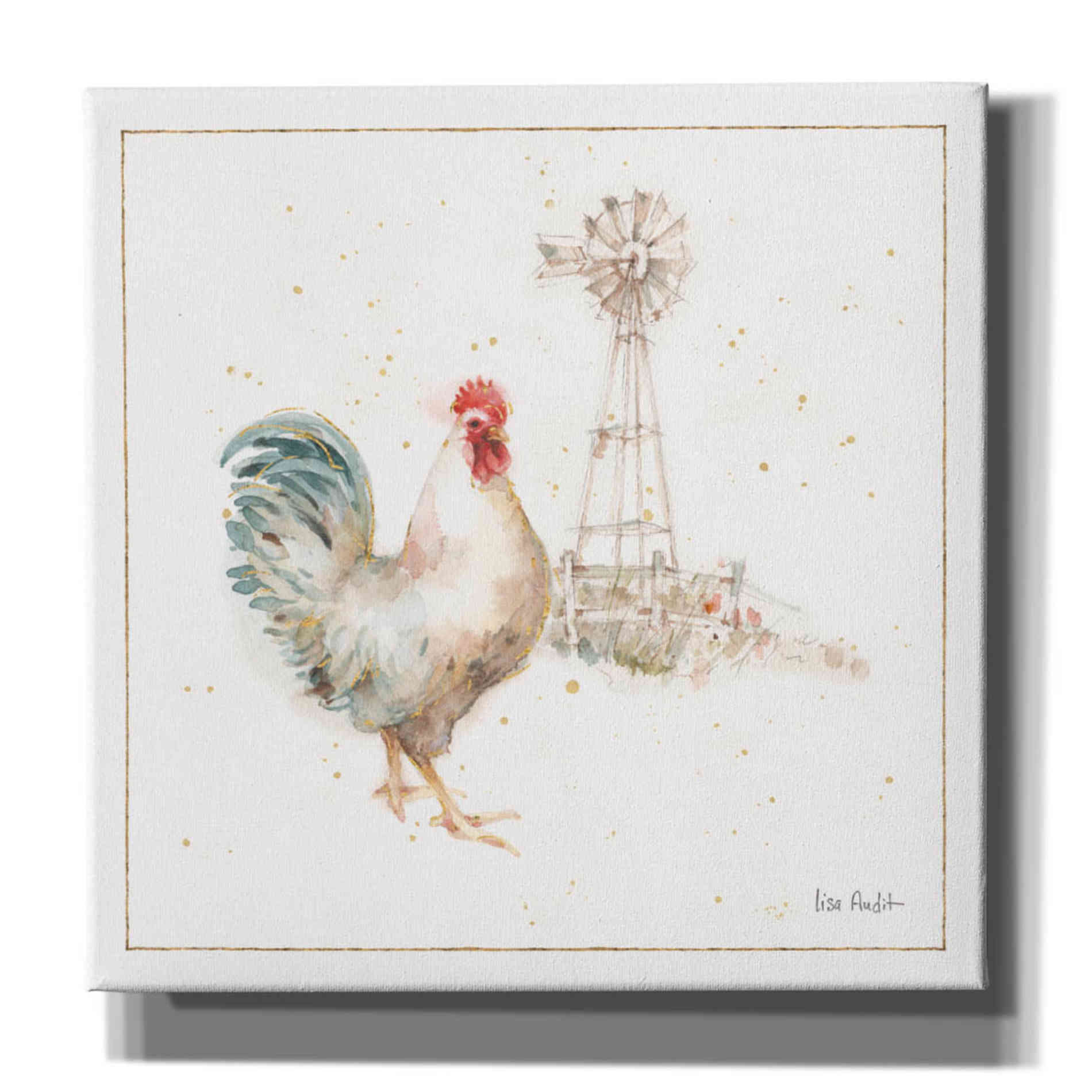 'Farm Friends XI' by Lisa Audit, Canvas Wall Art