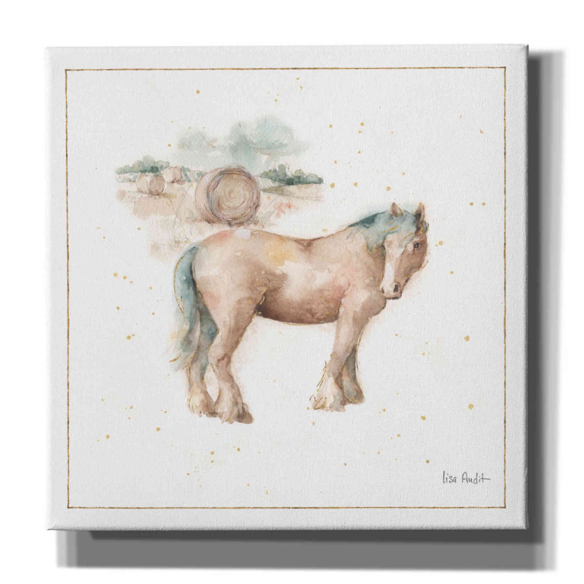 'Farm Friends XII' by Lisa Audit, Canvas Wall Art
