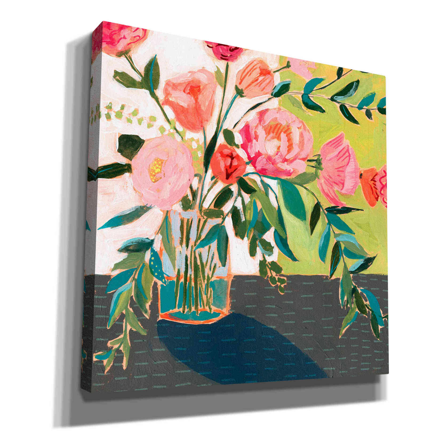 'Quirky Bouquet I' by Victoria Borges, Canvas Wall Art