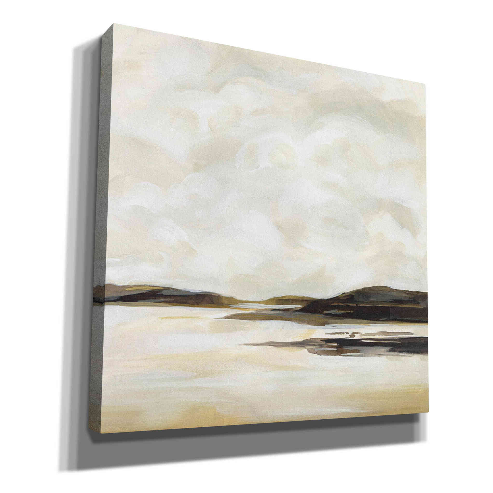 'Cloudy Coast II' by Victoria Borges, Canvas Wall Art