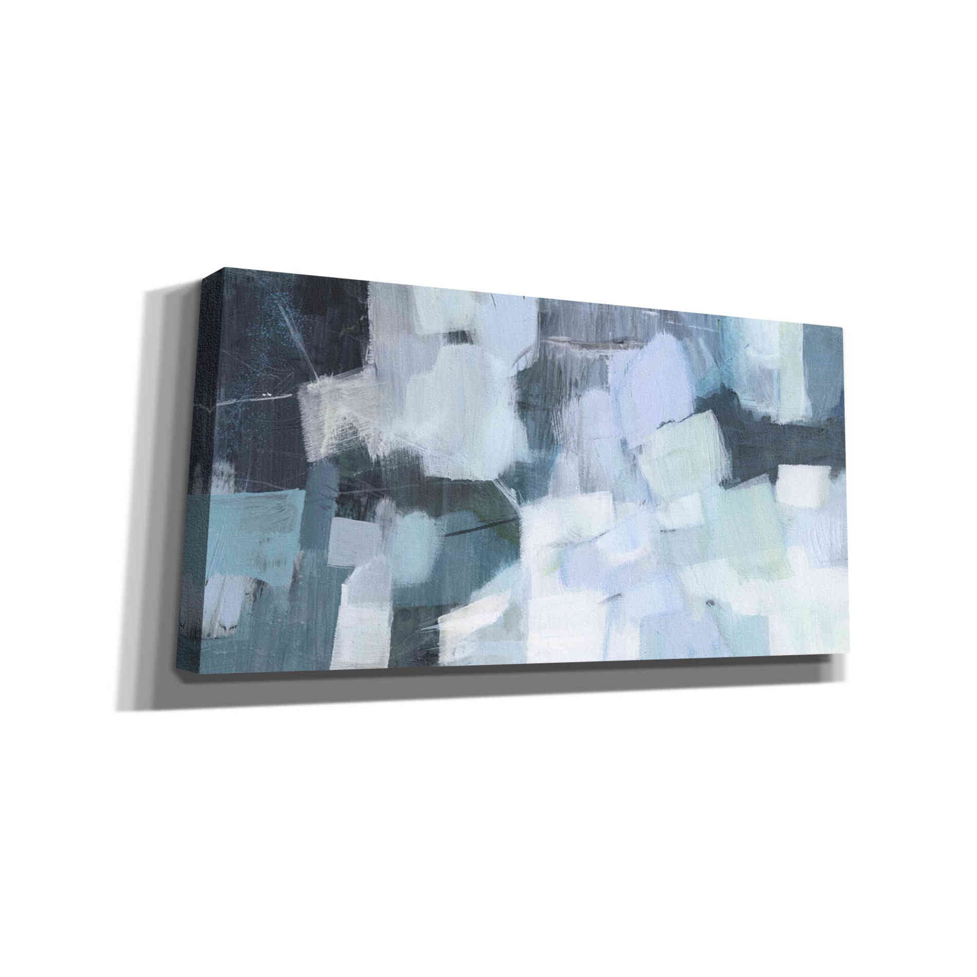 'Blue Deluge I' by Victoria Borges, Canvas Wall Art