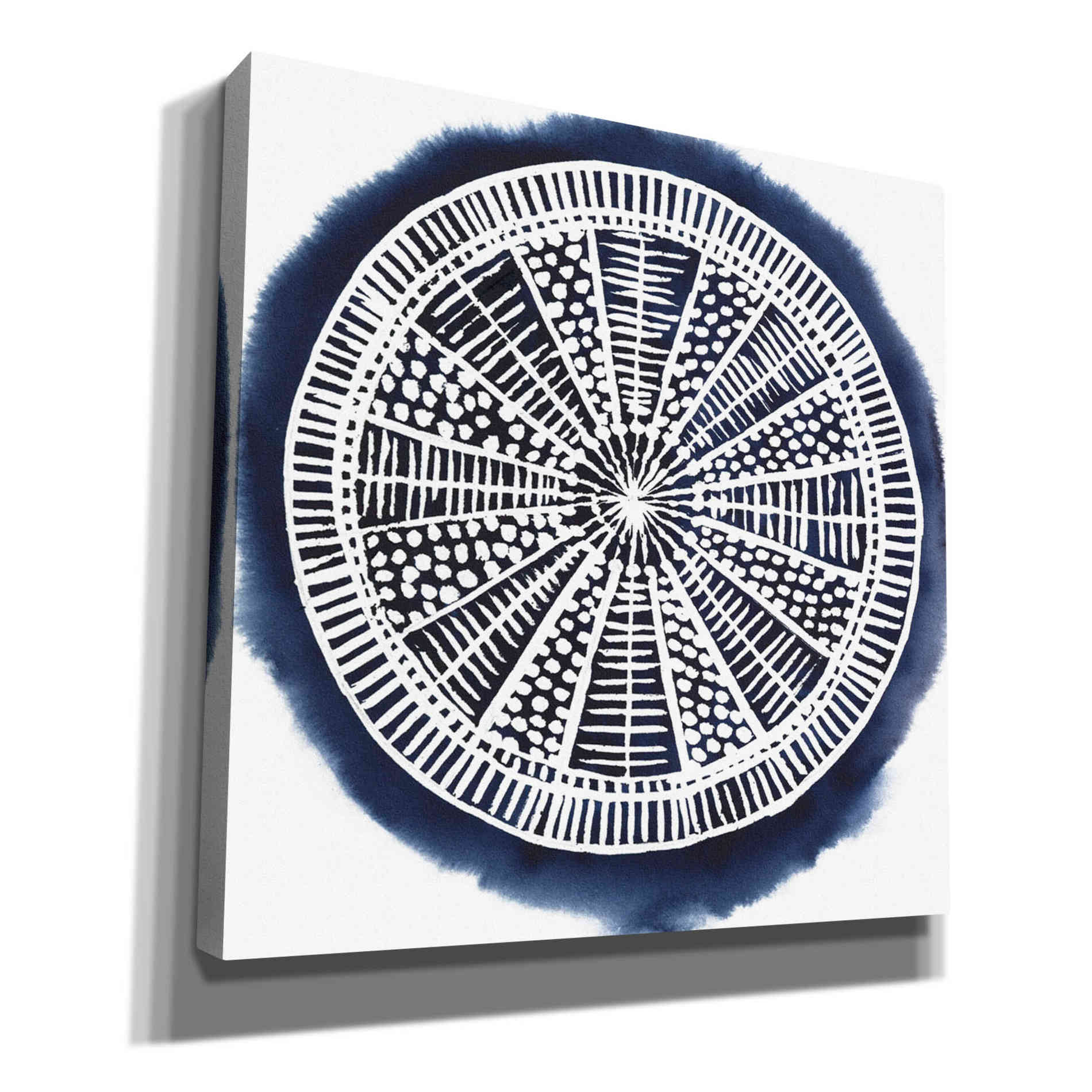 'Navy Meridian II' by Grace Popp, Canvas Wall Glass