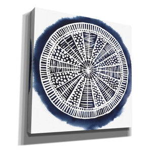 'Navy Meridian II' by Grace Popp, Canvas Wall Glass