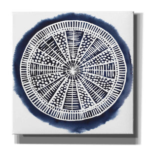 'Navy Meridian II' by Grace Popp, Canvas Wall Glass