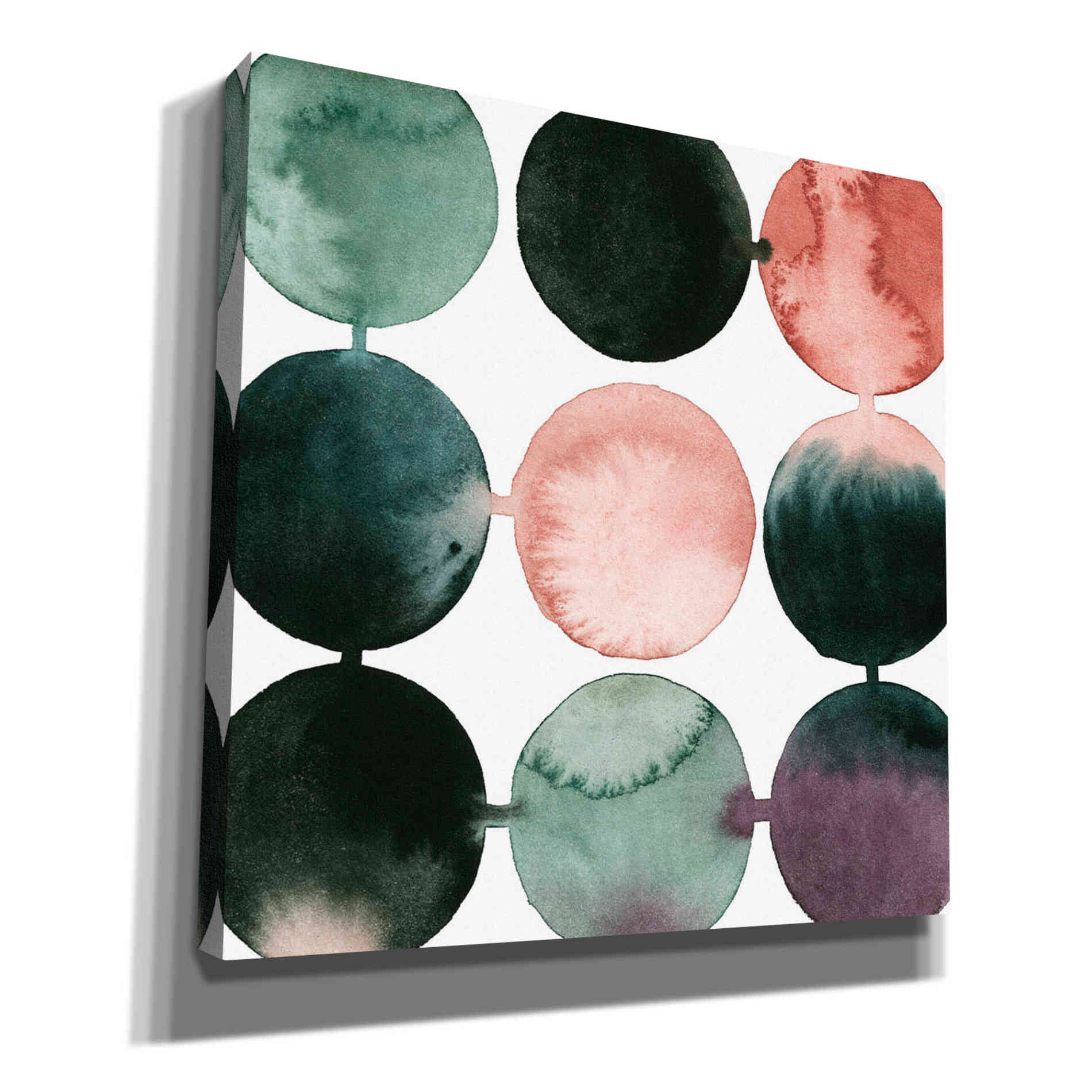 'Seafoam Fizz I' by Grace Popp, Canvas Wall Glass
