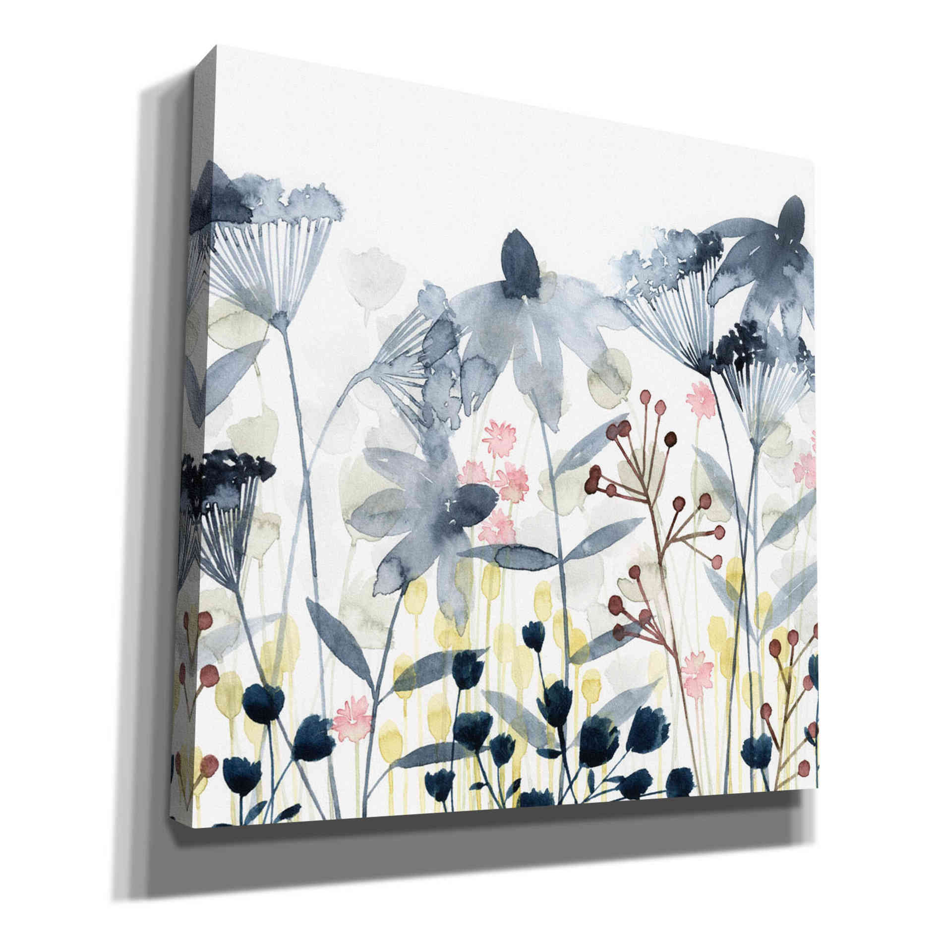 'Layered Gardens II' by Grace Popp, Canvas Wall Glass