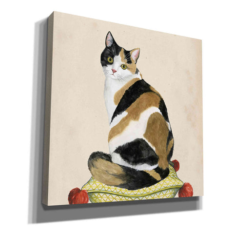 Image of 'Lady Cat III' by Grace Popp, Canvas Wall Glass