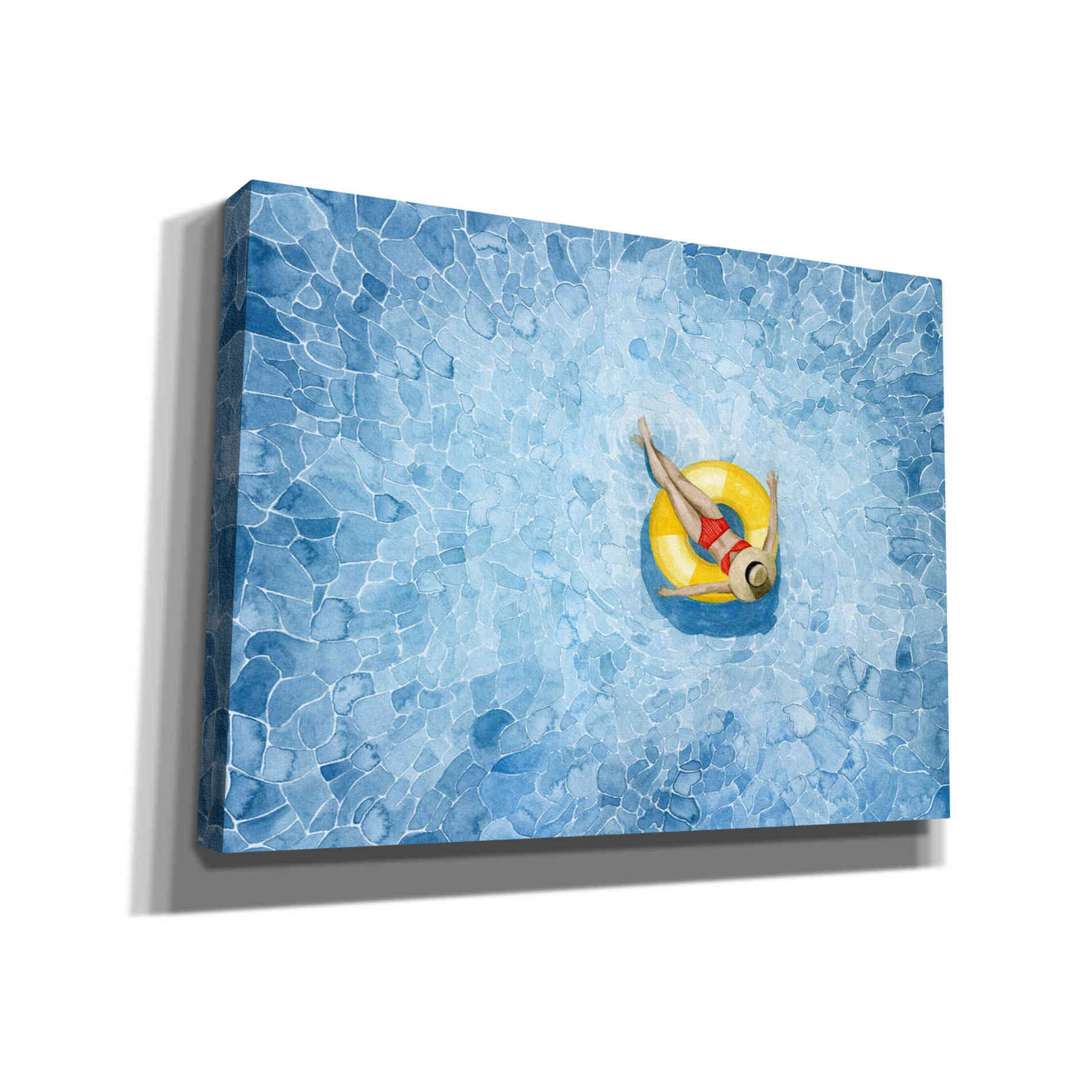 'Floating II' by Grace Popp, Canvas Wall Glass