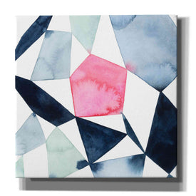 'Geo Gems IV' by Grace Popp, Canvas Wall Glass