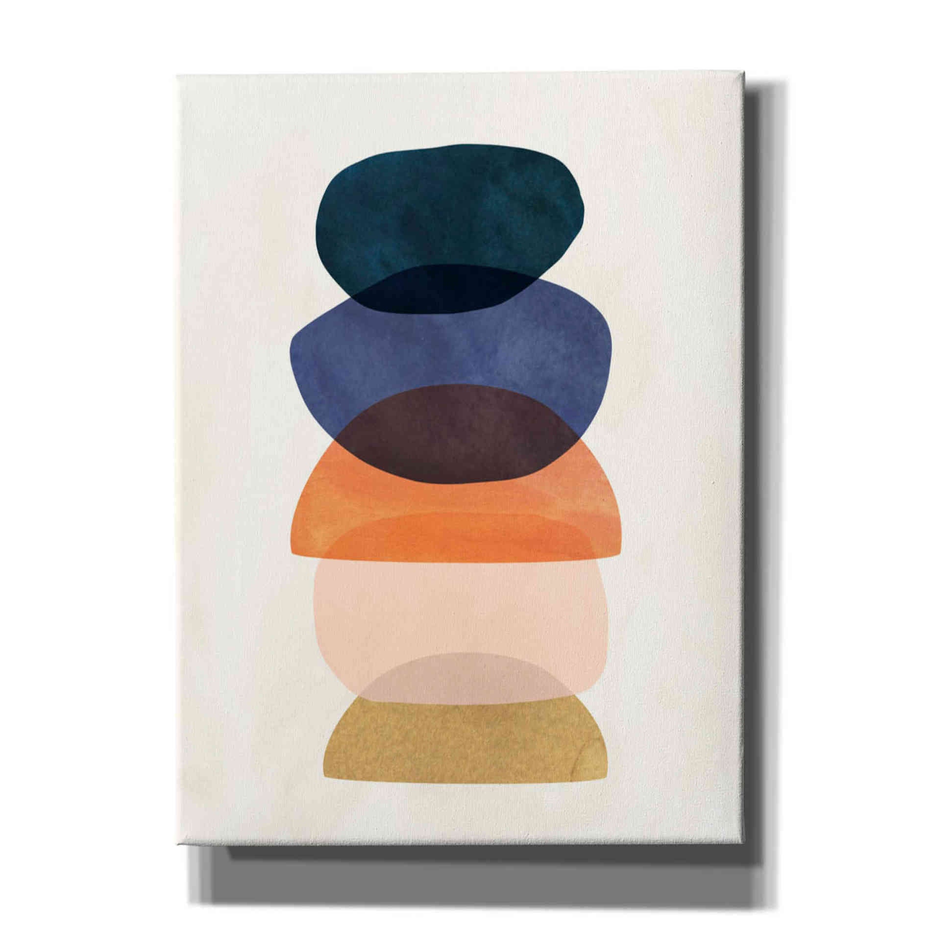 'Mod Pods I' by Grace Popp, Canvas Wall Glass