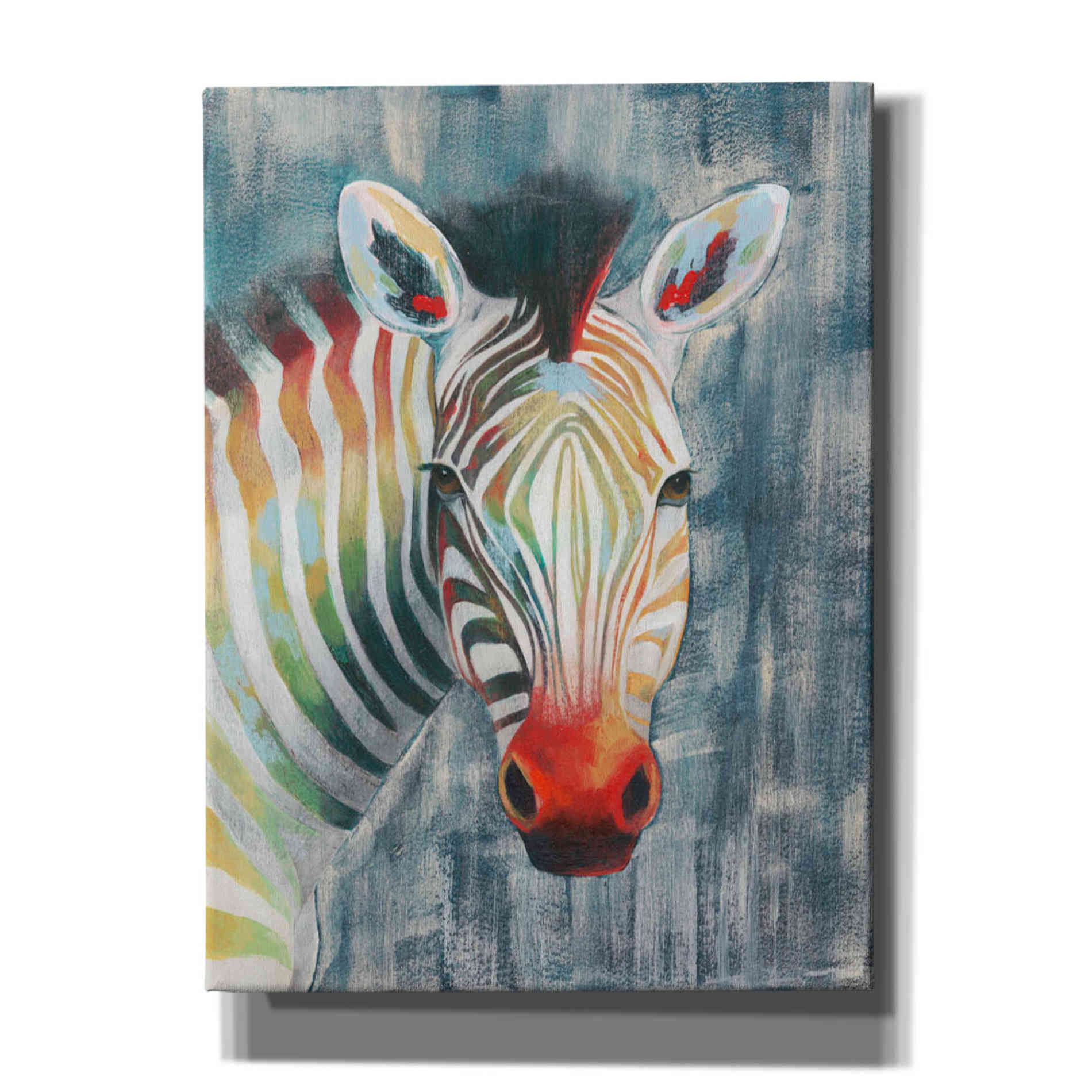 'Prism Zebra I' by Grace Popp, Canvas Wall Glass